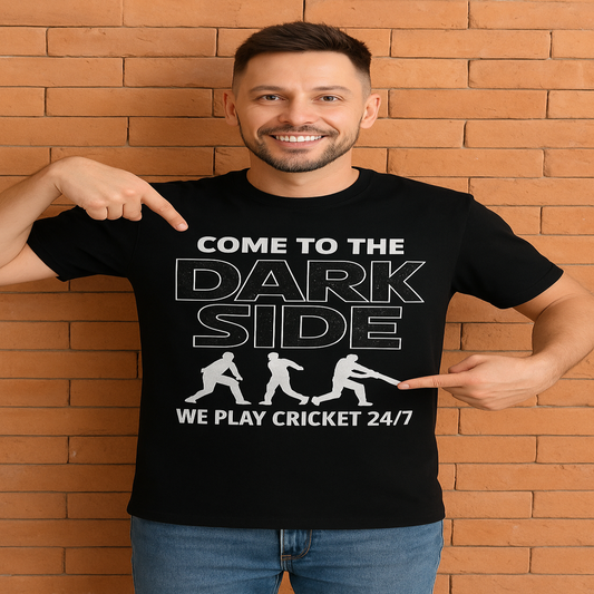 Unisex Oversized Classic  cricket lover T-Shirt